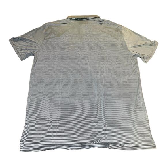 US Open‎ USGA LACC Blue Striped Golf Performance Drift Polo Men's XL 123rd NWT - Picture 2 of 7
